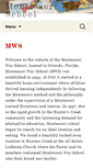Mobile Screenshot of montessoriwayschool.com